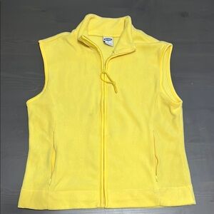 Old navy Yellow Fleece Vest